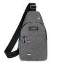 Men's Chest Bag, Single Shoulder Messenger Bag, Large Capacity.