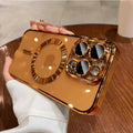 Luxury Magnetic Plating Clear Case For Magsafe Wireless Charging iPhone 11 12 13 14 15 16 17 Pro Max Air Plus Shockproof Cover