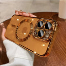Luxury Magnetic Plating Clear Case For Magsafe Wireless Charging iPhone 11 12 13 14 15 16 17 Pro Max Air Plus Shockproof Cover