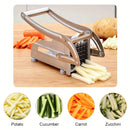 Multifunction Stainless Steel Potato Slicer, Manual Vegetable Cutter.