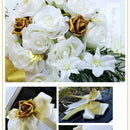 Artificial flowers for wedding decoration, cars, churches, forests, ceremonies, suites