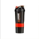 Cup, Water Bottle Plastic, Mixing Cup Body Building Exercise Bottle. - 3 Layers