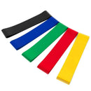 Mini latex elastic band for strength training.