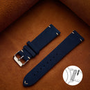 Quick Release Soft Suede Strap 14mm 16mm 18mm Wristband 20mm 22mm Brown Watch Bands Calfskin Bracelet Women&Men Accessories