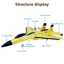 SU35 RC Plane FX620 FX820 2.4G Remote Control Flying Model Glider Airplane With LED Lights. Aircraft Foam Toys For Children Gifts