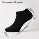 10 Pairs Women/Men Boat Socks Invisible Low Cut Silicone Non-slip Summer No-show Ankle Socks Solid Color Casual Breathable - BUY ABROAD NOW