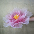 Artificial thread flower for window decoration,
