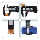 Electronic Digital Caliper Carbon Fiber Dial Vernier Caliper Gauge Micrometer Measuring Tool Digital Ruler. - 150mm 100mm