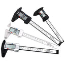 Electronic Digital Caliper Carbon Fiber Dial Vernier Caliper Gauge Micrometer Measuring Tool Digital Ruler. - 150mm 100mm