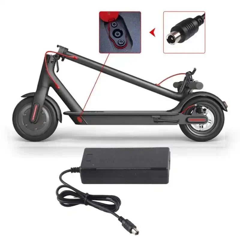For Xiaomi M365 Ninebot S1 / S2 / S3 / S4 Electric Scooter Accessories 42V Balance Car Charger Battery Charger Power Adapter