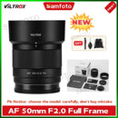 VILTROX 20mm F2.8 / 40mm F2.5 / 50mm F2 / 14mm F4 Camera Lens Full Frame Ultra Wide Angle Auto Focus VLOG Lens For Sony Nikon