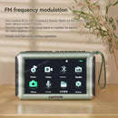 Portable Wireless Bluetooth Speaker 7-inch HD Screen Sound Box FM Radio As a Gift for the Elderly Multi-functional Music Player