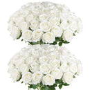 Bouquet of real looking artificial silk roses