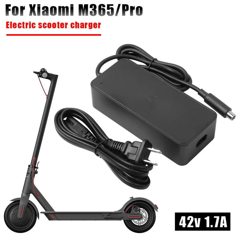 Universal 42V 1.7A Battery Chargers For Xiaomi M365 Pro Pro2 1S Electric Scooter Skateboard E-Scooter Chargering Accessories