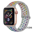 Sport Strap for Apple Watch Band 46mm 44mm 40mm 42-38-41mm 45mm Breathable Bracelet iWatch Series 10 9 8 7 6 SE 5 3 Ultra 2 49mm