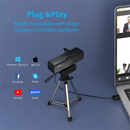 Plug And Play Computer Usb Web Camera Mini Webcam 2K For Pc Laptop With Microphone. - Nuroum V11 High Quality 1080p 60fps Full Hd