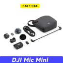DJI Mic Mini (2 TX + 1 RX ) / (1 TX + 1 RX )Wireless Microphone with Intelligent Noise Cancelling High-Quality Audio