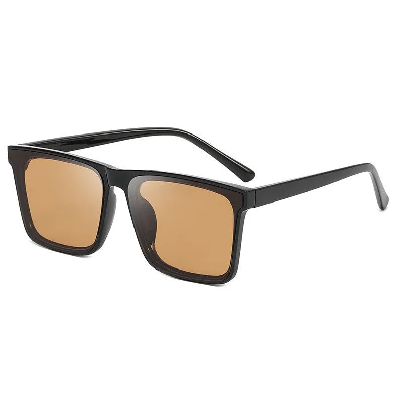 Sunglasses Men's Driving Anti-UV, Sunglasses Concave Shape Ladies Long Frame. - 2025New