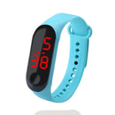 Fashion Sports Watch for Kids Children Waterproof Led Digital Watch Ultra-light Silicone Strap Teen Boys Girls WristWatch Unisex