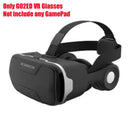 Blu-Ray Virtual Reality VR Glasses HD IMAX Huge Screen 3D Glasses Google Cardboard Box VR Helmet for Phone,Support Game Joystick