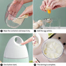 Electric Milk Frother Whisk USB Rechargeable Household Automatic Wireless Stand Mixer for Whipped Cream Food Blender