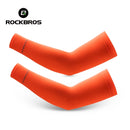 ROCKBROS Ice Silk Bicycle Sleeves Summer Breathable Cycling Arm Protection Outdoor Sun UV Protect Sports MTB Road Bike Sleeves