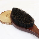Men Afro Pro Wave Brush Curve 360 Wave Brush Bristles and Nylon Beard Styling Brush