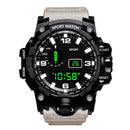 Men's Sports Electronic Wristwatch.