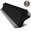 5 Pairs Men Summer Socks Trendy Fashionable Simple Versatile Men Ankle Socks Comfortable Lightweight Breathable Casual Socks