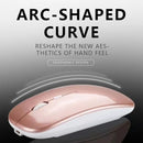 New Gaming Mouse Wireless Bluetooth Dual Mode Silent Rechargeable USB 2.4G DPI 1600 Optical Ergonomics Suitable for Laptops - BUY ABROAD NOW