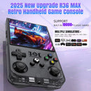 R36MAX Retro Handheld Video Game Console Linux System 4.0 Inch IPS Screen R36S Portable Pocket Video Player 128GB Games Gift
