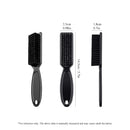 Barber Neck Duster Brush Sets Plastic Handle Hairdressing Soft Hair Cleaning Brush Head Shape Carving Cleaning Brush