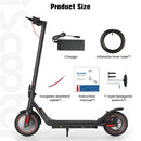 Electric Scooter 500W Adult E-Scooter 36V 7.5Ah Escooter,35KM High-Speed Support APP,30km Long Range City Scooter - iScooter i9M