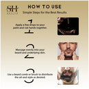 Rosemary Beard Growth Oil For Men Beard Fast Regrowth Thickener Beard Care Hair Growth Product Beard Grooming Enhancer Hair Care