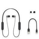 Wireless In-ear Stereo Earphones Bluetooth 5.0 Sports Headset Magnetic Headset with Microphone for iPhone/xiaomi. - SONY WI-C310
