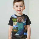 Hot Game 3D Print Baby Clothing 5 to 14 Years Male Outdoor Clothes for-M-M-minecrafts-Children Boy Girl Child T-Shirt Top Shirts