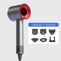 High-speed bladeless hair dryer Negative ion hair care High power, silent and quick drying, portable, suitable for home travel