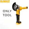 flat head angle grinder bare machine tool cutting machine brushless 18V lithium battery tools. - DEWALT DCG405 125mm