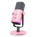 Dynamic Microphone with RGB, Control/Headphone jack/Mute, MIC for, PC Gaming, Recording, Streaming, AmpliGame-AM8. - FIFINE USB/XLR