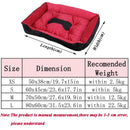 Dog Cat Bed for Large Dog Cushion Non-slip Sleeping Cat Bed Winter Warm Thickened Dog Bed Soft Cat Mat Pet House