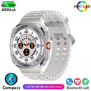 Smart Watch, IP68 Waterproof Bluetooth Call Compass Smartwatch for Men Women 1.43" AMOLED Screen SpO2. - NEW 2025 Watch 7 Ultra 47mm