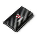Anti-theft wallet, credit card, carbon fiber leather.