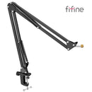Microphone Arm Boom,Adjustable Suspension Boom with Heavy Duty Clamp,Scissor Mic Stand for Recording,Gaming,K688 K658-CS1. - FIFINE