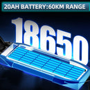 X700 60V 3200W Single/Dual Motor Electric Scooter Max Speed 75KM/H E Scooter Max Load 150KG Electronic Disc Brake