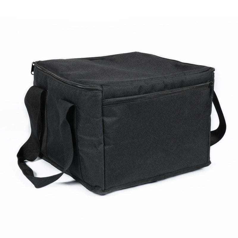 Fieryzeal Black 600D Waterproof Par Light Bag PVC 210D Lining Stage Lighting Bag for 20×14.5×14.5CM Par Lights