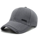 Unisex Hua Label Baseball Caps Hip Hop Cap Spring and Autumn Outdoor Adjustable Casual Hats Sunscreen Hat