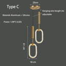 Pendant Lamp Bedroom Bedside Lamp Modern Minimalist Nordic Light Luxury Chandelier Restaurant TV Background Wall Chandelier