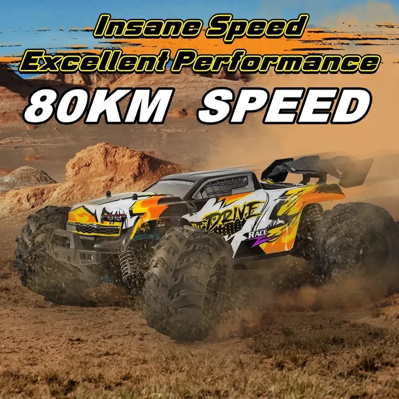 Remote Control Car Off Road 4x4 RC High Speed Buggy Truck Super Brushless 50 or 80KM/H Fast Drift Racing Toy Kids Adults. - 4WD