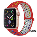 Sport Strap for Apple Watch Band 46mm 44mm 40mm 42-38-41mm 45mm Breathable Bracelet iWatch Series 10 9 8 7 6 SE 5 3 Ultra 2 49mm