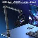 Microphone Boom Arm, Stand With Professional, Desktop, PC, Mobile, Game, Live Recording, Adjustable Cantilever Heavy Duty LM01. - SEMNLAN